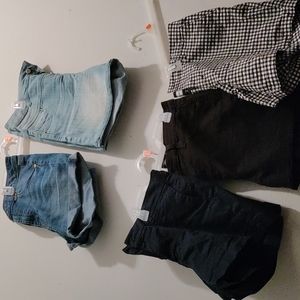 Shorts, different brands, and sizes. 8, 10(3), 12